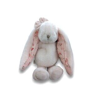 Bukowski Friendly Kanina Floral Pink Plush Bunny Rabbit Toy 8''